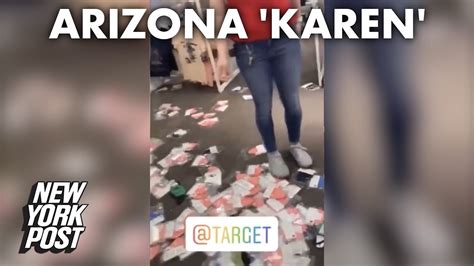 Arizona ‘Karen’ with ‘,000 Rolex’ trashes face mask display in 